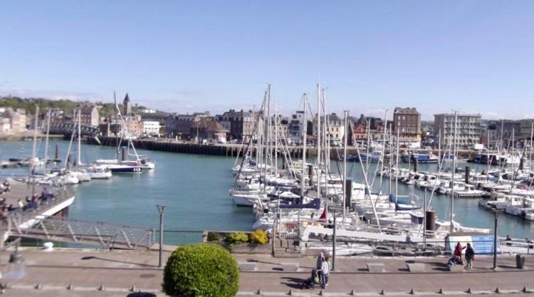 ディエップLe Quai 7 3Eアパートメント エクステリア 写真